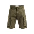 GANT Men's Relaxed Twill Cargo Shorts - Size 34 Green