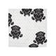 Alexander Mcqueen Printed Silk Scarf - White And Black