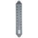 Living Nostalgia Outdoor Wall Thermometer, -20 to 50 deg C, 50cm, Tagged