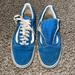 Vans Shoes | Men’s Classic Vans Skater Shoes | Color: Blue/White | Size: 10.5