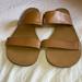 J. Crew Shoes | J. Crew Boardwalk Sandals, Brown Leather. Size 8. | Color: Brown | Size: 8