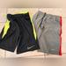Nike Bottoms | Lot Of Two Nike Boys Shorts Athletic Size Small Medium | Color: Red/Yellow | Size: 10b