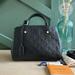 Louis Vuitton Bags | Euc Louis Vuitton Montaigne Bb Mono Leather Black Crossbody Bag | Color: Black/Gold | Size: Os