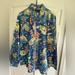 Polo By Ralph Lauren Shirts | Men's Polo Ralph Lauren Xxl/Tg Long Sleeve Aloha Print Button Down Shirt Euc | Color: Blue | Size: Xxl