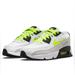 Nike Shoes | (Ps) Nike Air Max 90 Boys White/Volt-Black-Pure Platinum (Never Worn) | Color: Black/White | Size: 2b
