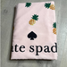 Kate Spade Bath | Kate Spade Extra Large Beach Towel Pineapple Pink Multi Size 62" X 34" | Color: Pink/White | Size: Os