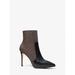 Michael Kors Shoes | Michael Michael Kors Rue Logo And Leather Boot 11 Brown/Blk New | Color: Brown | Size: 11