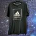 Adidas Shirts | Adidas Graphic T-Shirt Large | Color: Black/White | Size: L