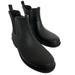 Madewell Shoes | Madewell The Chelsea Rain Boot Black Rubber Waterproof Lug Sole Ankle Bootie | Color: Black | Size: 9
