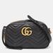 Gucci Bags | Gucci Black Matelasse Leather Small Gg Marmont Camera Bag | Color: Black | Size: Os