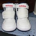 Adidas Shoes | Adidas High Top Toddler Sneakers | Color: Blue/White | Size: 5.5bb