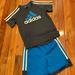 Adidas Matching Sets | Adidas 3t Soccer Shorts And Jersey Matching Set | Color: Blue/Gray | Size: 3tb