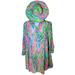 Lilly Pulitzer Swim | Lilly Pulitzer Natalie Catch The Wave Cover-Up/Shirt Dress Size Xl | Color: Green/Pink | Size: Xl