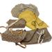 Coach Bags | Coach Signature Shoulder Bag Pvc Leather 5set Yellow Beige Auth Ar11281 | Color: Tan | Size: Os