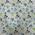 Disney Bedding | Disney Baby Mickey Mouse Blue Green Oh Boy Zzz Fitted Crib Sheet | Color: Blue/White | Size: Crib