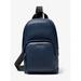 Michael Kors Bags | Michael Kors Outlet Cooper Pebbled Leather Sling Pack Navy | Color: Blue | Size: Os