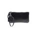 Coach Leather Wristlet: Black Solid Bags