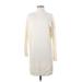 Club Monaco Casual Dress - Sweater Dress: Ivory Dresses - Women's Size Small