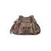 Cole Haan Leather Shoulder Bag: Brown Print Bags