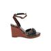 Coach Wedges: Brown Solid Shoes - Women's Size 8 - Open Toe