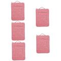 Homoyoyo 5pcs Laptop Bag Laptop Holder Laptop Cover Laptop Purse Tablet Carrying Bag Laptop Carryibg Bag Laptop Carrying Bag Laptop Satchel Laptop Pouch Handbag Denim Pink Pro15