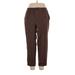 Lands' End Casual Pants - High Rise: Brown Bottoms - Women's Size 1X