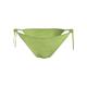 Bikini-Hose CALVIN KLEIN SWIMWEAR "STRING SIDE TIE BIKINI" Gr. XS (34), N-Gr, grün (sharp green) Damen Badehosen Ocean Blue