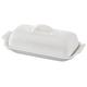 Le Creuset Stoneware Heritage Butter Dish, White