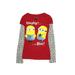 Despicable Me Long Sleeve T-Shirt: Red Tops - Kids Girl's Size 3