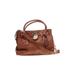 MICHAEL Michael Kors Satchel: Pebbled Brown Solid Bags