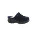 Rocket Dog Mule/Clog: Clogs Platform Casual Blue Solid Shoes - Women's Size 10 - Round Toe