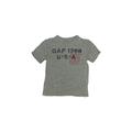 Gap Kids Short Sleeve T-Shirt: Gray Tops - Size Small