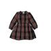 Crewcuts Outlet Dress: Black Plaid Skirts & Dresses - Kids Girl's Size 5
