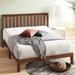 Vivek Wood Platform Bed Frame with Headboard / Wood Slat Support / No Box Spring Needed / Easy Assembly, Queen