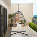 Rattan Egg Chair Garden Hanging Chair Bird's Nest Hanging Basket Chair