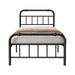 Twin-XL-Bed-Frames-with-Headboard & Footboard, Metal Platform Bed-Frame, Premium Steel Heavy Duty Bed Frame No Box Spring Needed