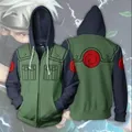 Anime Kakashi costumi Cosplay giacca maglione cappotto Casual abbigliamento felpa con cappuccio