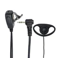 G Shape Walkie Talkie Earpiece Mic PTT Surveillance Headphone Earphone Headset for Motorola T5428