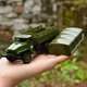 1:64 alloy pull back military vehicle model high simulation military truck toy metal diecasts toy