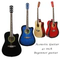 IRIN 6 Strings Acoustic Guitar Professional 21 Frets 41 Inch Folk Guitar Basswood Guitar Guitarra
