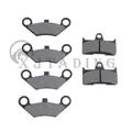 4 pezzi anteriori e 2 pezzi pastiglie freno posteriori per CF Moto CF500 500CC CF600 600CC X5 X6 X8 U5 ATV UTV Buggy 4x4 Quad Bike Freni a disco parti
