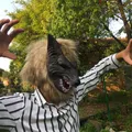 Horror Werewolf Mask Halloween Animal Wolf Head Mask Creepy Carnival Fancy Dress Party Cosplay