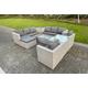 Outdoor Rattan Garden Sofa Set - Grey | Wowcher