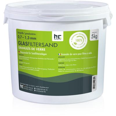 Höfer Chemie Gmbh - 5 kg Spezial Glasgranulat für Sandfilteranlagen 0,7 - 1,3 mm Körnung Image