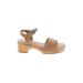DV by Dolce Vita Sandals: Tan Print Shoes - Kids Girl's Size 1