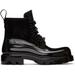 Black Stride Ankle Boots