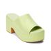 Terry Platform Sandal