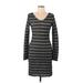 M Missoni Casual Dress - Sweater Dress: Teal Graphic Dresses - Women's Size 42