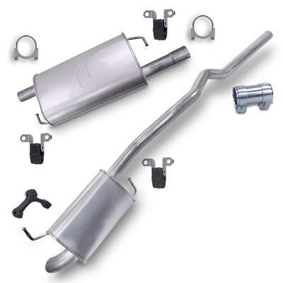 Imasaf Schalldämpfer Set + Montagematerial [Hersteller-Nr. 40366955] für VW Image