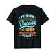 Vintage 1966 T-Shirt Herren Limited Edition BDay 1966 Geburtstag T-Shirt